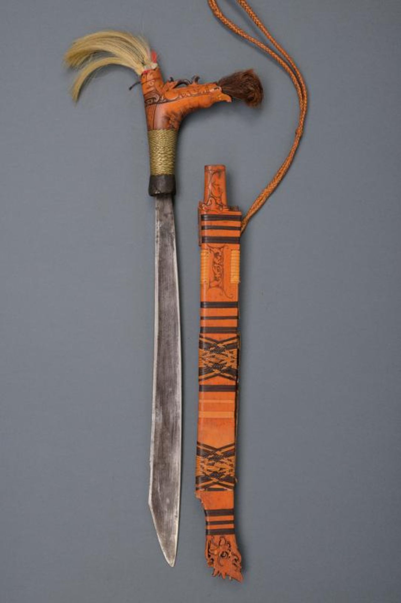 A Dayak mandau