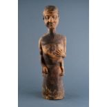 Tribal Art - Female figure with a boy