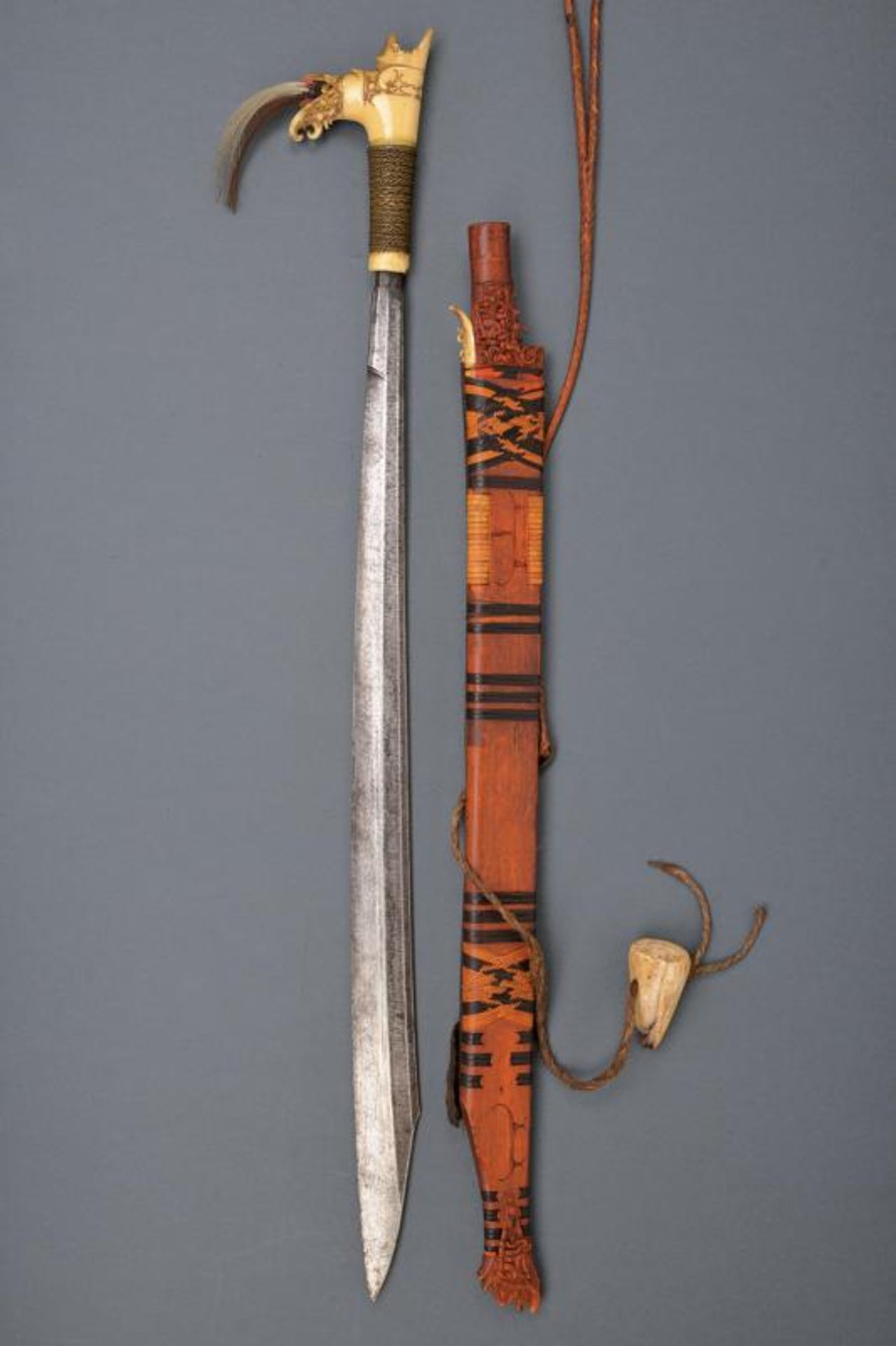 A Kavan-Dayak mandau