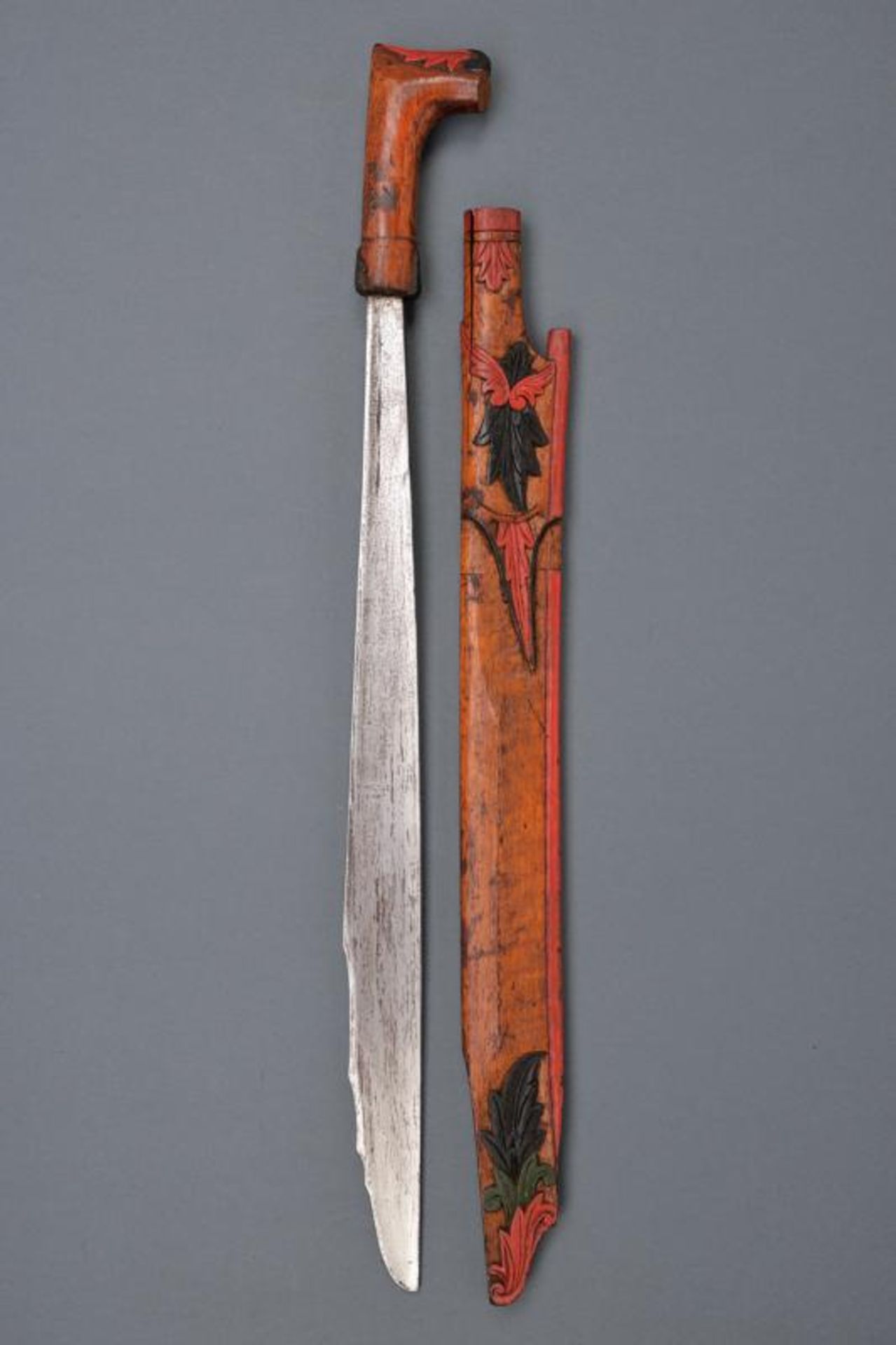 A Dayak mandau