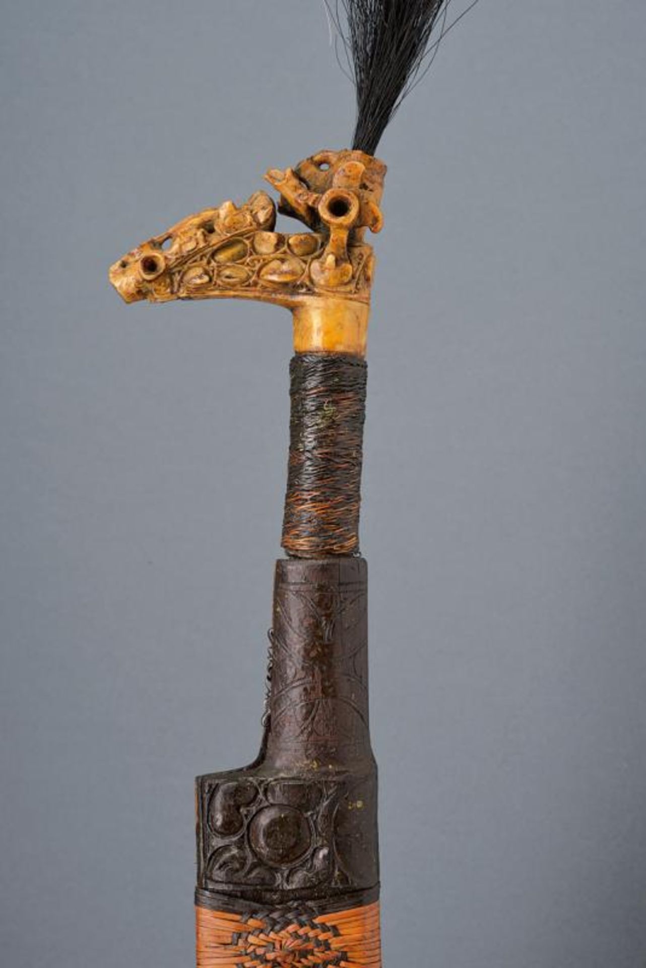 A Kajan-Dayak mandau - Image 3 of 5