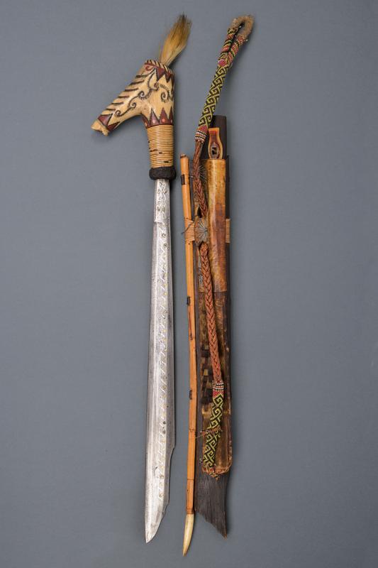 A Dayak mandau