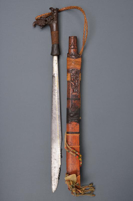 A Dayak mandau