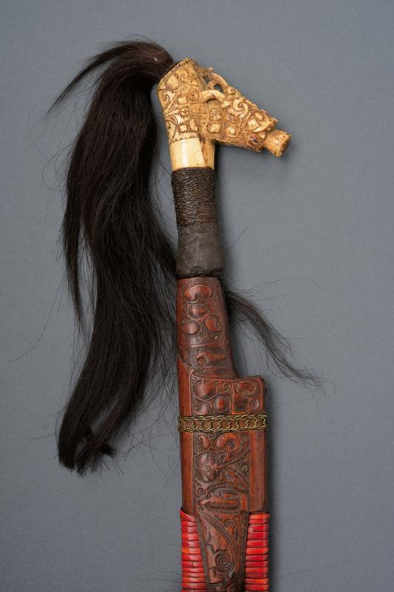 A Dayak mandau - Image 2 of 5