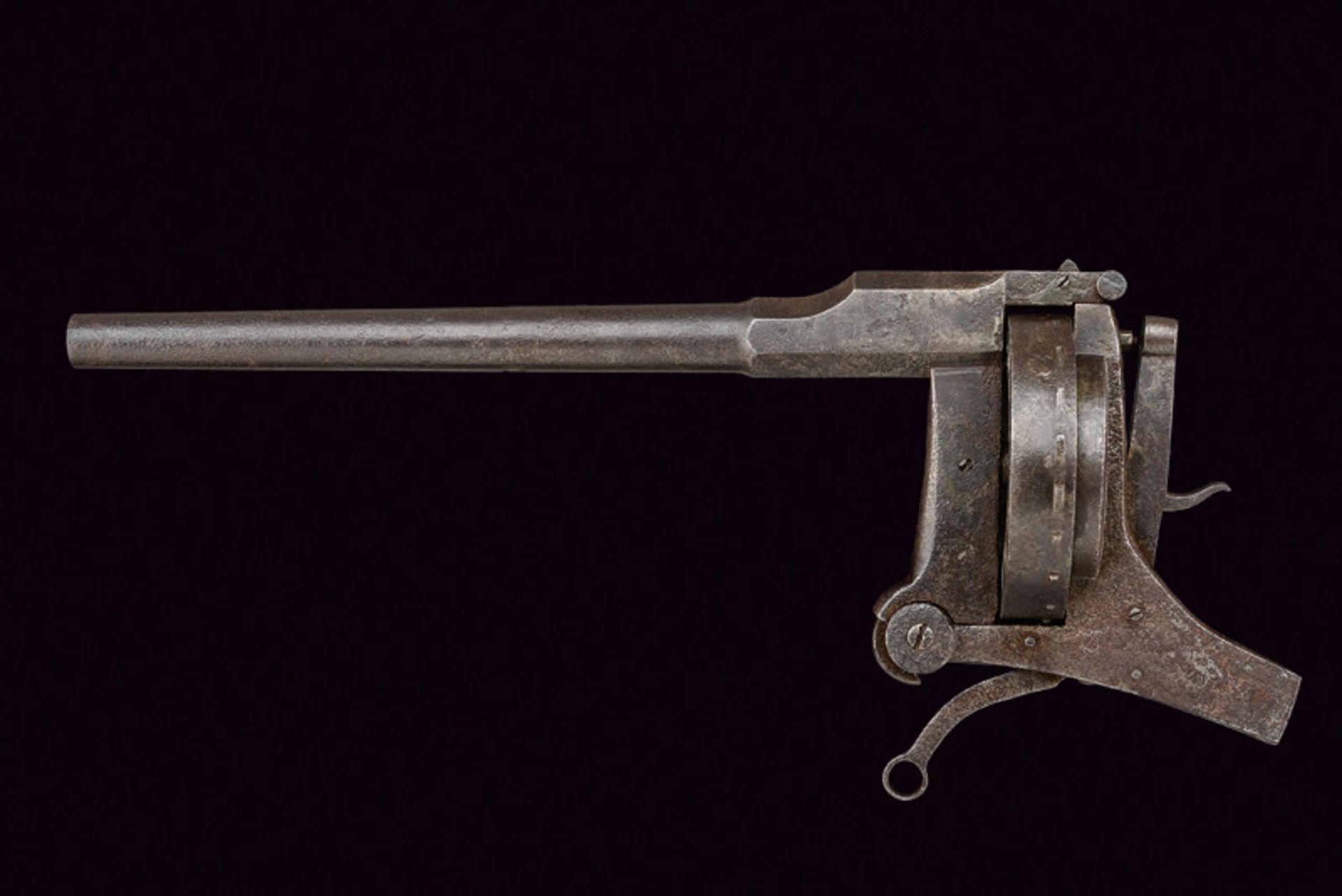 A rare and big navy type revolver - Image 4 of 8