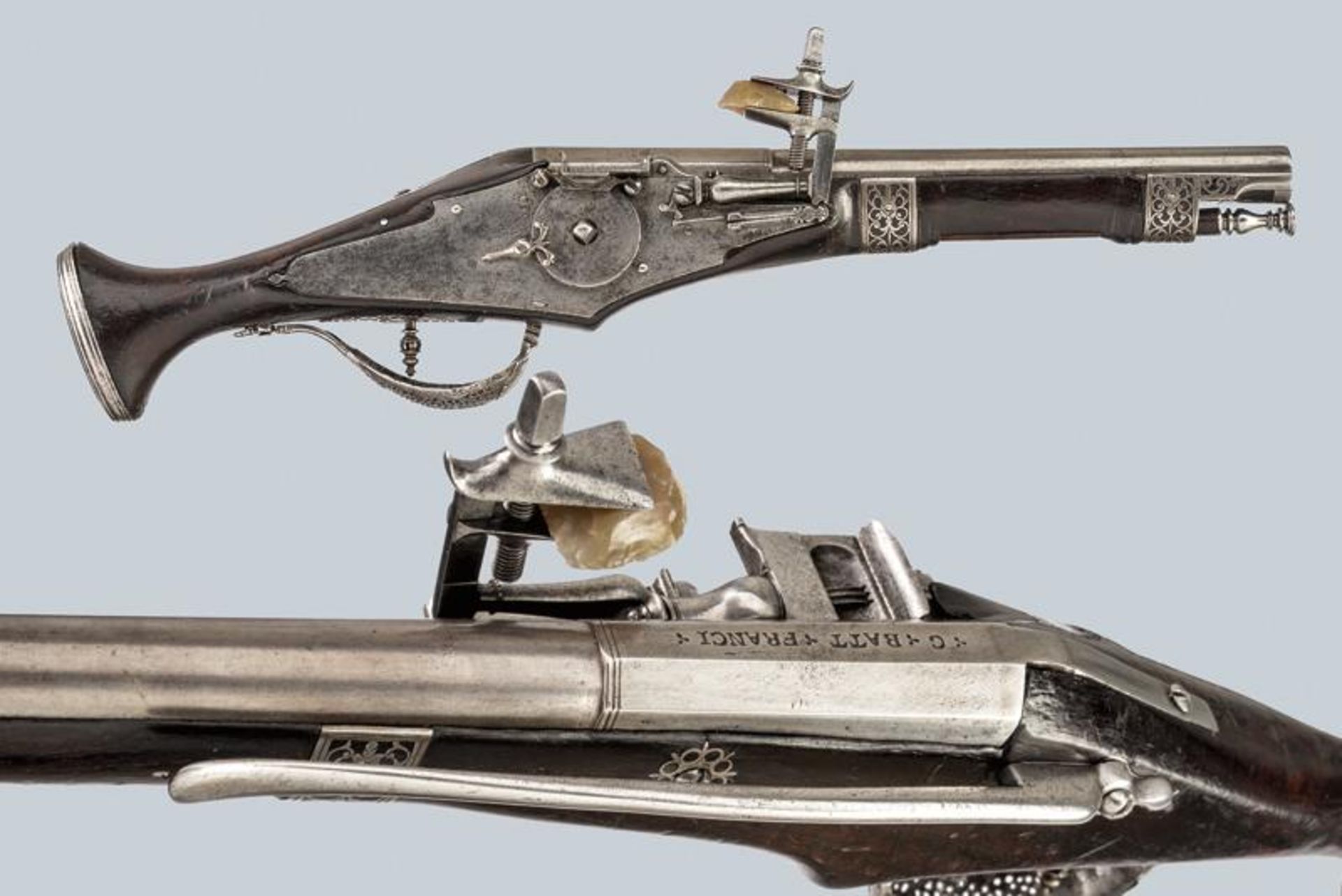 A fine wheel-lock pistol