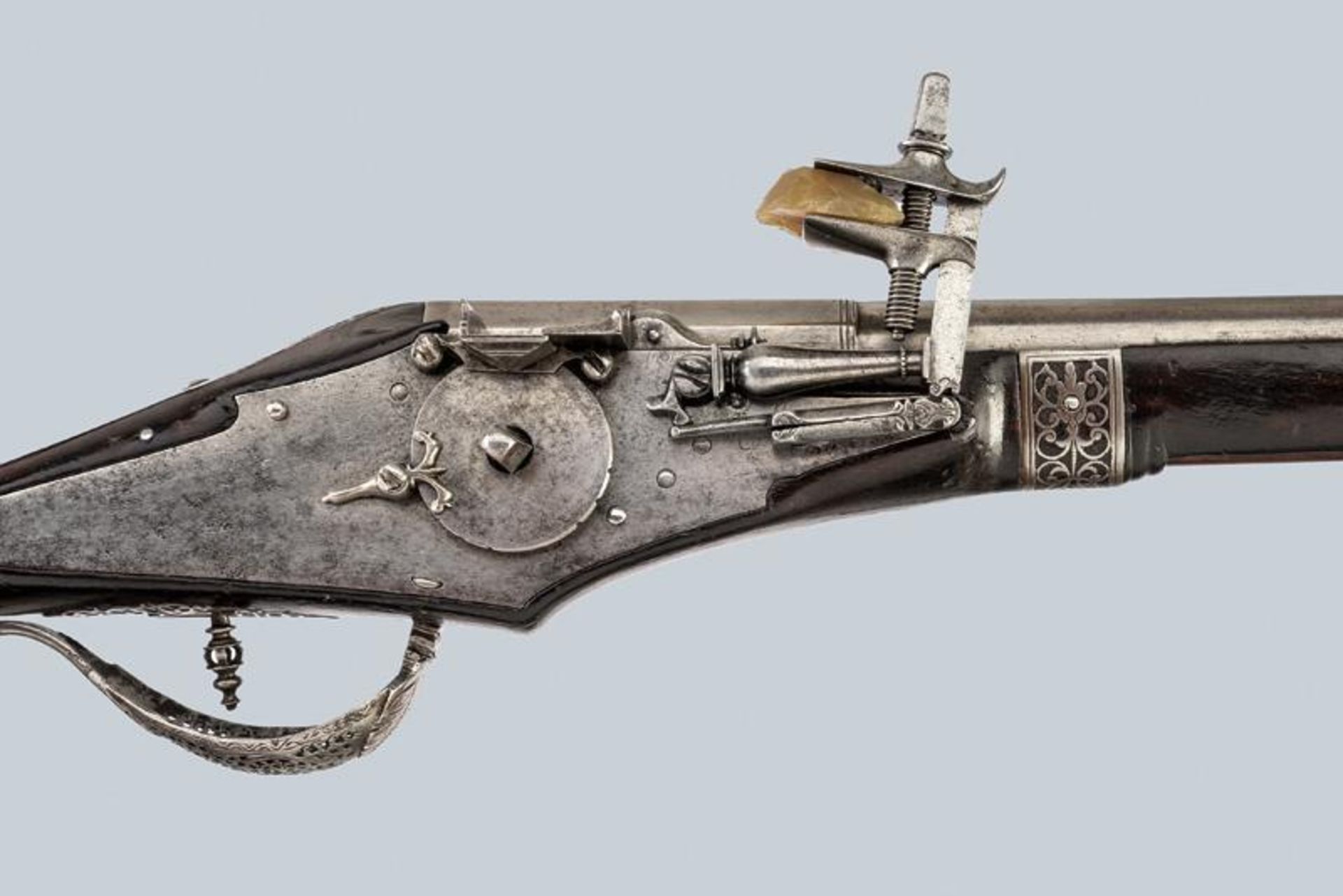 A fine wheel-lock pistol - Image 2 of 7