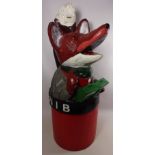 Basil Brush RNIB charity donations box H89cm Condition Report <a href='//www.