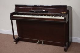 Early 20th century Rogers Eungblut mahogany cased upright piano Condition Report