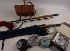 Bob Church 9-6" Nymph Rod, 9ft Carbon fly rod, Intrepid Rimfly reel,