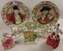 Two Royal Doulton figures, 'Christmas Morn' and 'Cissie',