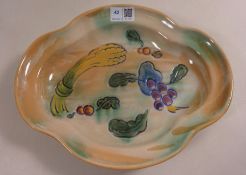 Royal Doulton Brangwyn Ware 'Harvest' platter designed by Frank Brangwyn L29.