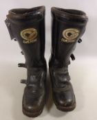 Pair of Gaerne motorbike boots Condition Report <a href='//www.davidduggleby.