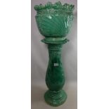 19th/ early 20th Century jardiniere on stand H83cm Condition Report <a