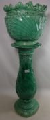 19th/ early 20th Century jardiniere on stand H83cm Condition Report <a