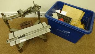 Troyes Gravograph engraving machine with tools and accessories Condition Report