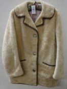 Clothing & Accessories - 'Nurseys' Sheep wool coat size 18 Condition Report <a