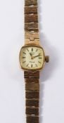 Ladies Rotary 9ct gold wristwatch hallmarked approx 16gm Condition Report <a