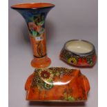 Large Shelley lustreware vase,