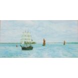 'Kaskelot Leaving Southampton Water',