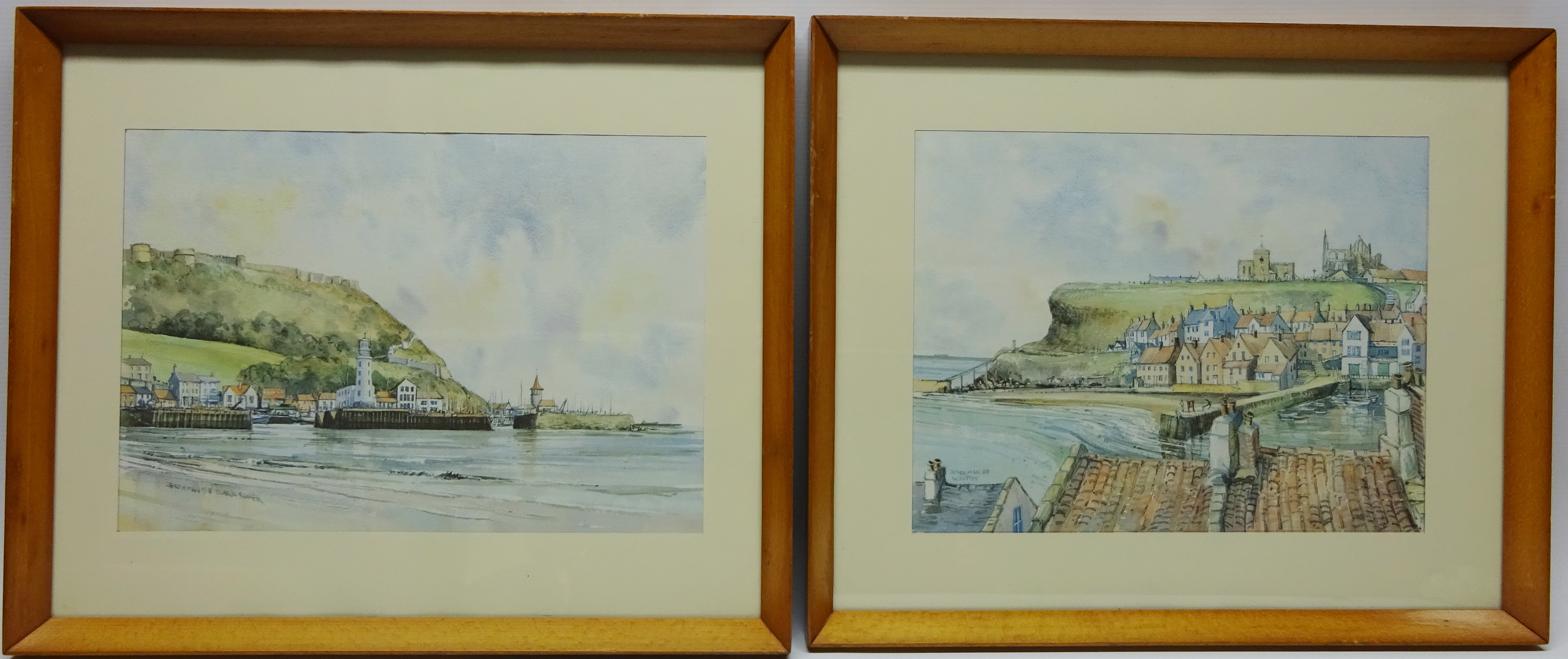 'Robin Hood's Bay', 'Whitby', 'Scarborough' and 'Bridlington', - Image 3 of 3