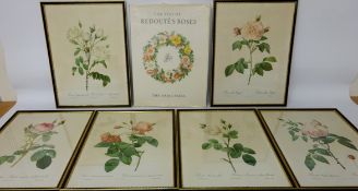 'The Best of Redoute's Roses', pub. The Ariel Press 1959, plates made and printed by K.