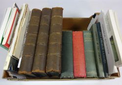 Books - 'A Picturesque History of Yorkshire' by J S Fletcher in three volumes and other books of