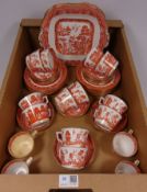 Mintons 'Red Willow' pattern teaware in one box Condition Report <a href='//www.