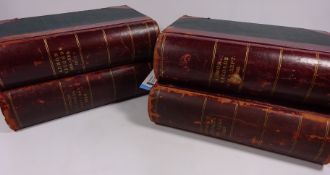 Leather bound Probate Record Ledger and three others (4) Condition Report <a