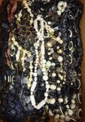 Collection of modern necklaces in one box Condition Report <a href='//www.