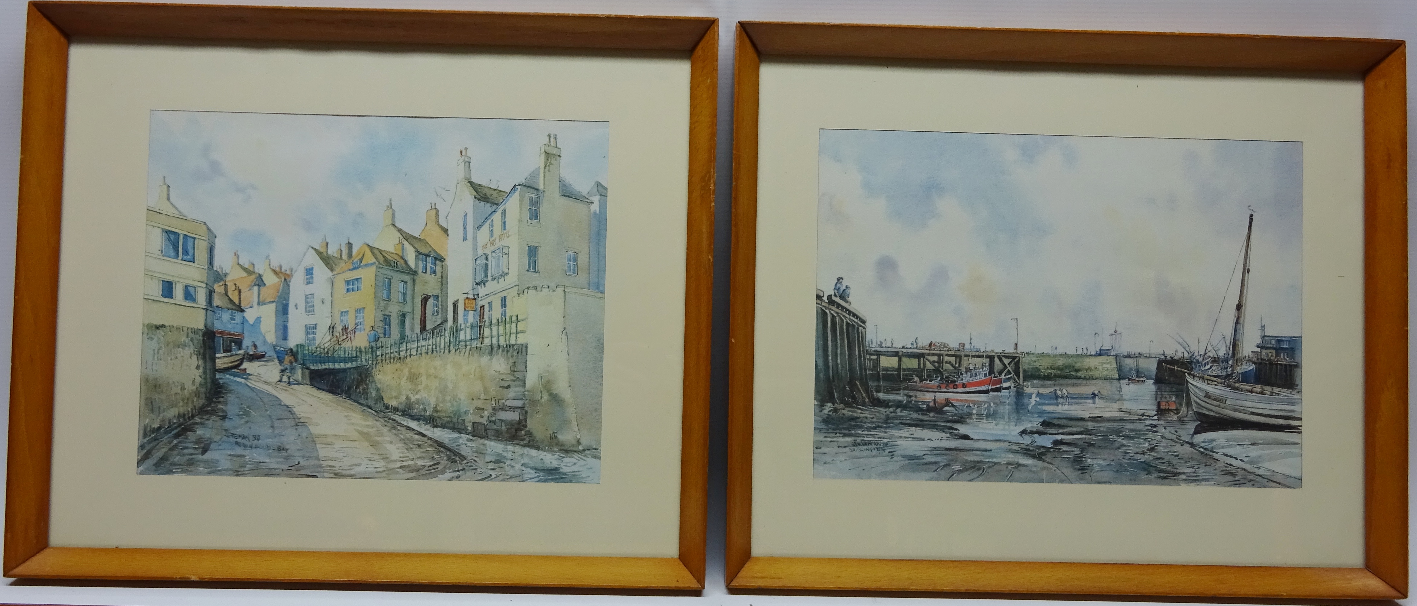 'Robin Hood's Bay', 'Whitby', 'Scarborough' and 'Bridlington', - Image 2 of 3