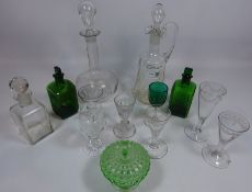 19th Century drinking glasses,