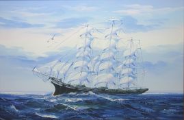 Sailing Ship at Sea,