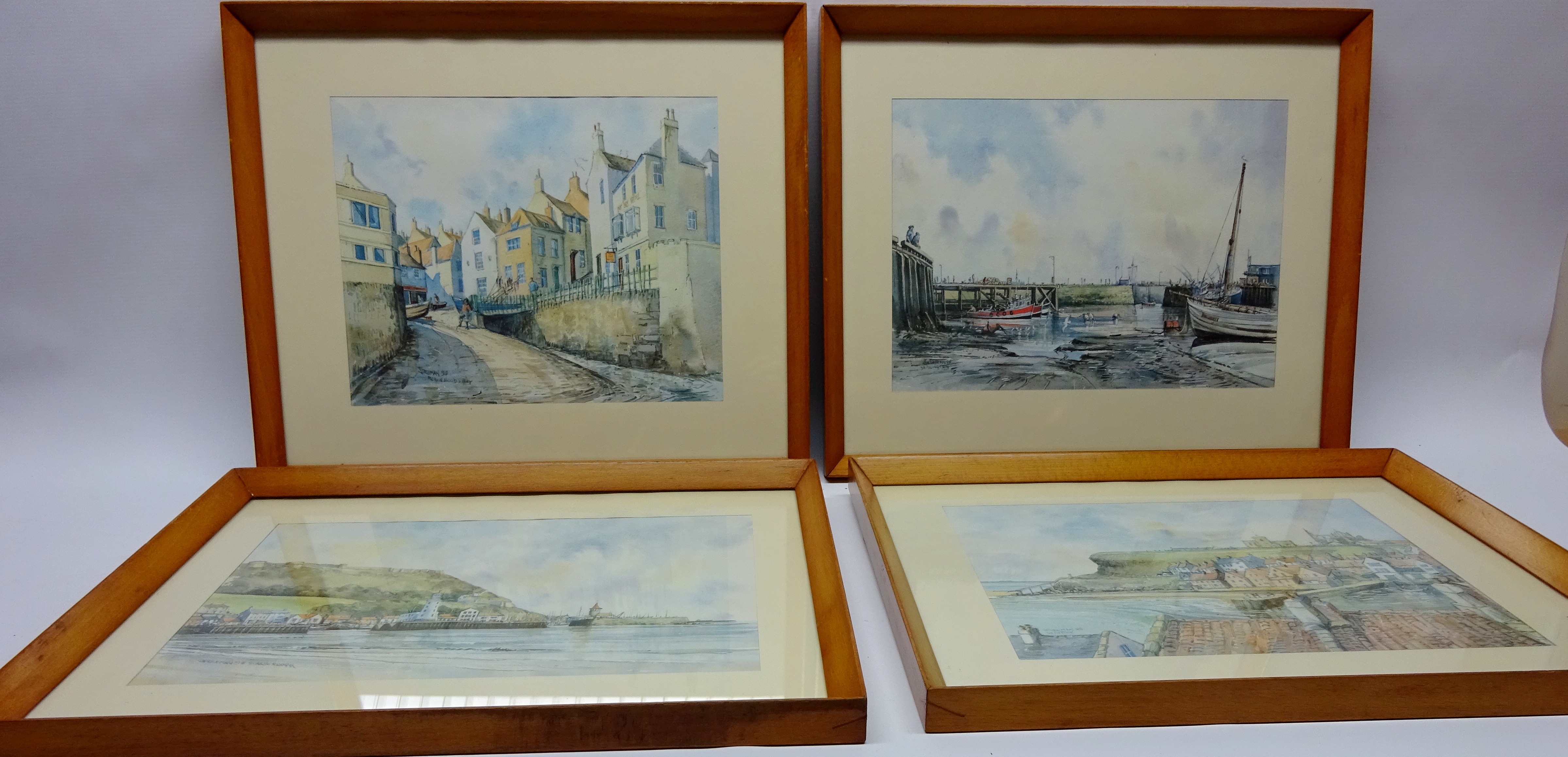 'Robin Hood's Bay', 'Whitby', 'Scarborough' and 'Bridlington',