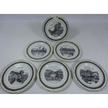 Set of six limited edition Scarborough collectors plates (6) Condition Report