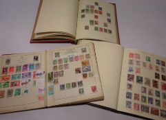 Early to mid 20th Century world stamps in three albums Condition Report <a