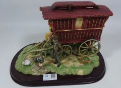 'The Leonardo collection' gypsy caravan group