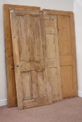 Pair of Victorian pine doors and two others (4) Condition Report <a href='//www.