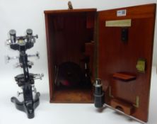 High powered binocular Microscope W.Watson & Sons Ltd No.