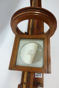 Early 20th century mahogany Magnetometer,