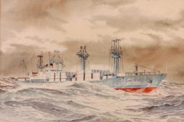 'SS Lindfield' - ship's portrait,