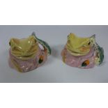 Two Beswick Beatrix Potter 'Jeremy Fisher' figures Condition Report <a