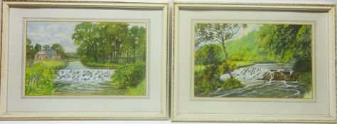 'The Weir West Ayton' and 'The Old Waterfall Forge Valley',