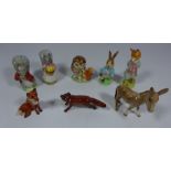 Five Beswick Beatrix Potter figurines,