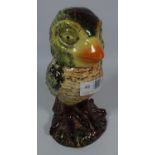 Bird storage jar in the style of Martin Brothers Condition Report <a