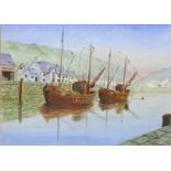 'Still Water', watercolour signed and dated J S Merchant Aug, 97',