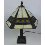 Tiffany style table lamp,