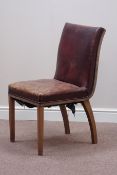 1930s Art Deco walnut shaped back desk chair Condition Report <a href='//www.