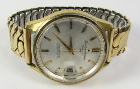 Seiko Supermatic Calendar 820 automatic gold-plated wristwatch Condition Report