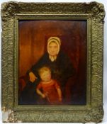 Portrait of Old Lady with Child,